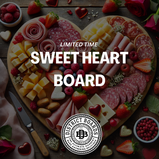 Elevate Your Valentine’s Day with a Stunning Sweetheart Charcuterie Board